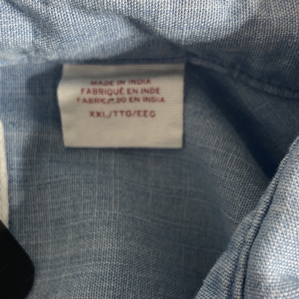Levi's Men's Classic Shirt Men's XXL Blue The Sunset One Pocket Button Up New - Picture 8 of 13